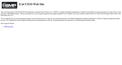 Desktop Screenshot of eaccess.smpcorp.com